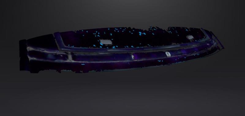 3000gt missing windshield moulding 3d scan