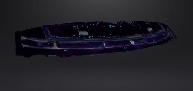 3000gt missing windshield moulding 3d scan