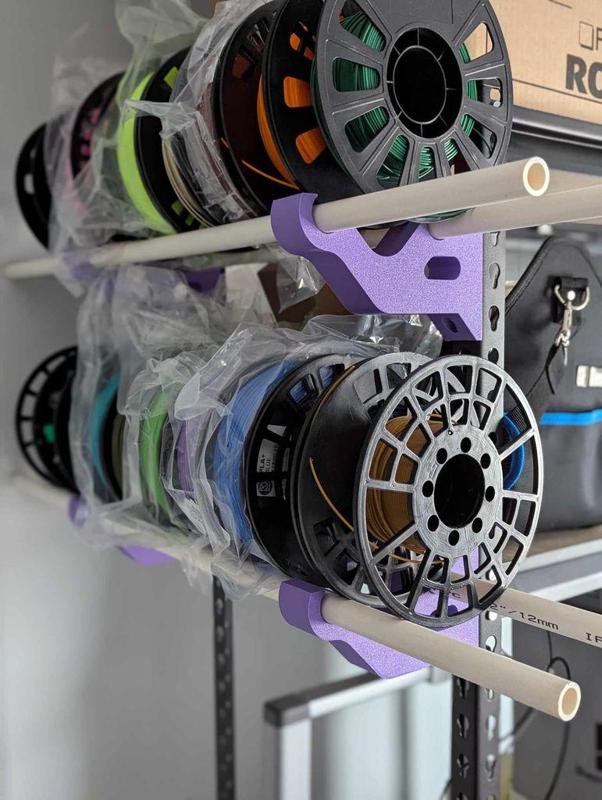 Filament Shelf to Attach to Shelf With existing holes