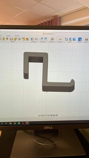 Simple Headset Hanger For The Office