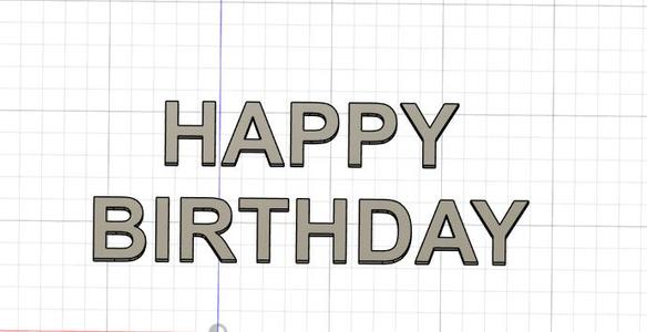 HAPPY BIRTHDAY