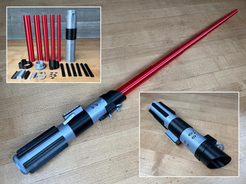 Vader's Multi-Part Lightsaber