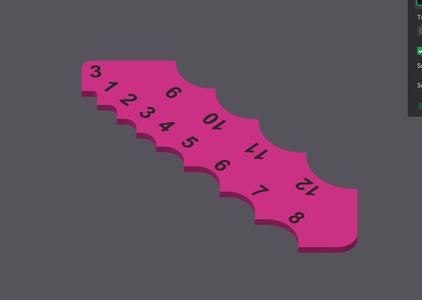 Metric screw measuring device - Multi-color remix