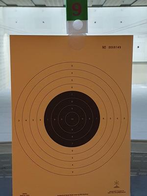 shooting target holder