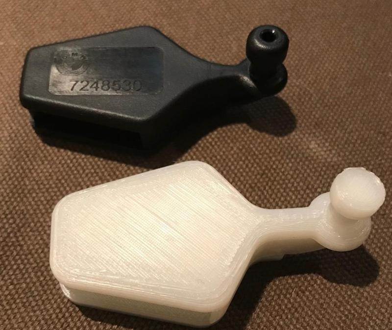 BMW 3-Series Trunk Cargo Net Floor Clip