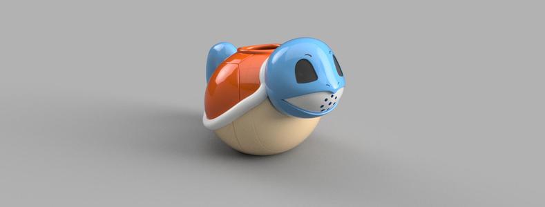 Pokemon - Squirtle - Squirt Bottle - Zenigame Watering Can - ゼニガメじょうろ - 3D Model
