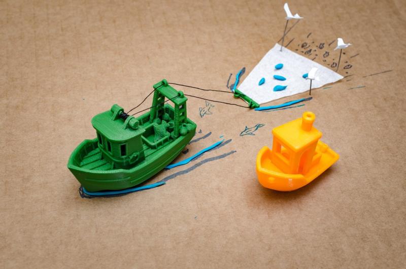 FIN the little Trawler (visual benchy)