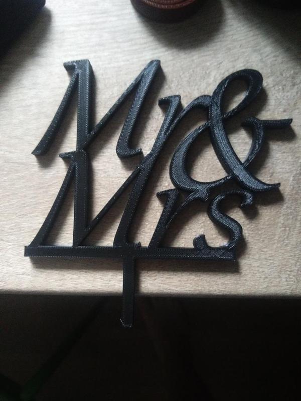 Mr&Mrs topper 