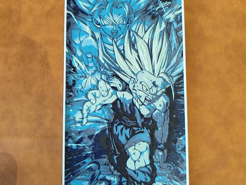 Gohan and Goku hueforge