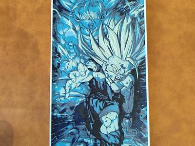 Gohan and Goku hueforge