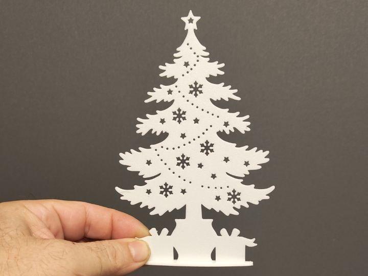 Christmas tree with gifts (stand base)