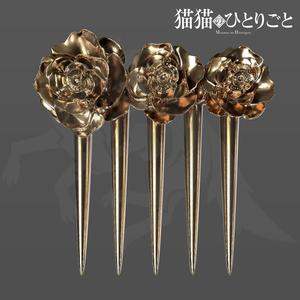 The Apothecary Diaries – Maomao Rose Hairpins accessory | Cosplay STL