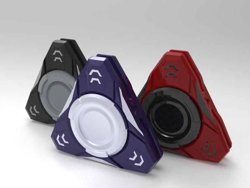 Finger Spinner (Three-Leaf) - Iron Wings