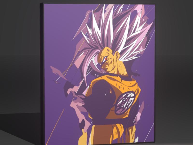 Future Gohan Battle-Scarred Light Box