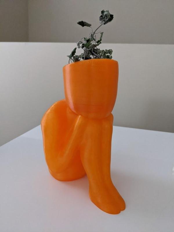 Pot Head Planter Dude