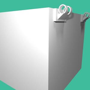 Desktop Food Trash Bin