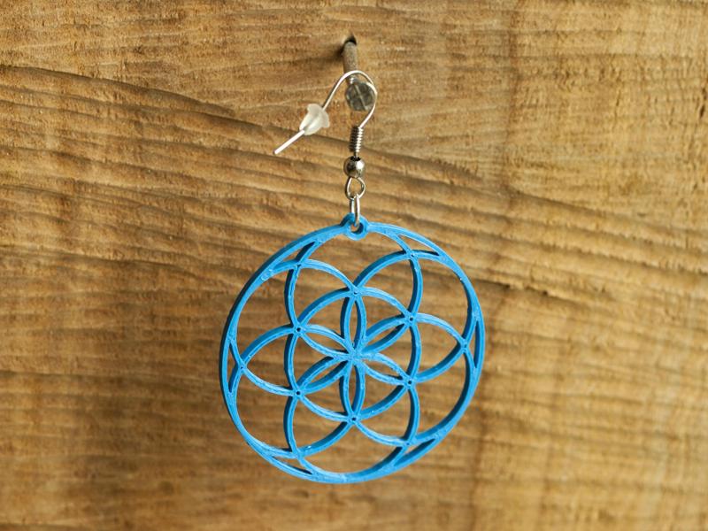 Earrings Seed Of Life 1