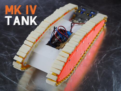 RC WiFi controlled Mark IV Tank