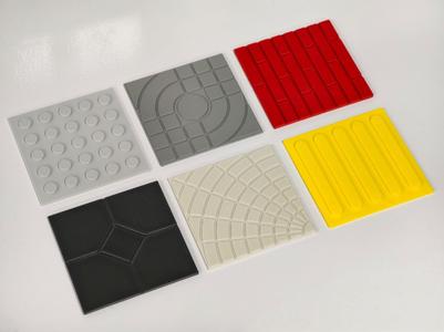 A single paving stone