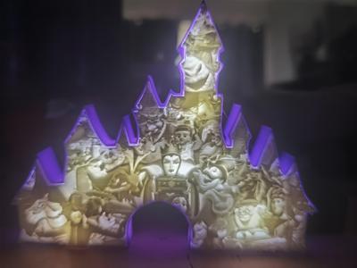 Disney Villians Lithophane