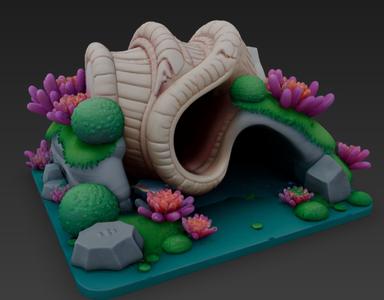 Decoration for aquariums