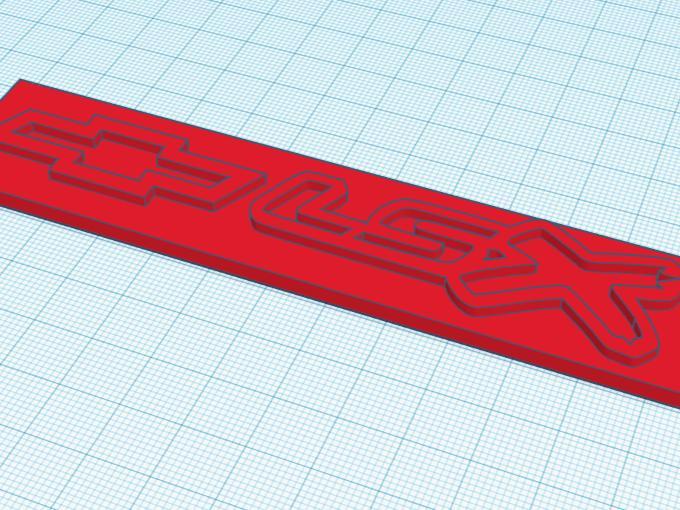 Chevy LSx Emblem