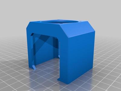 Nema 17 Y stepper geeetech a30 40 mm fan mount V2