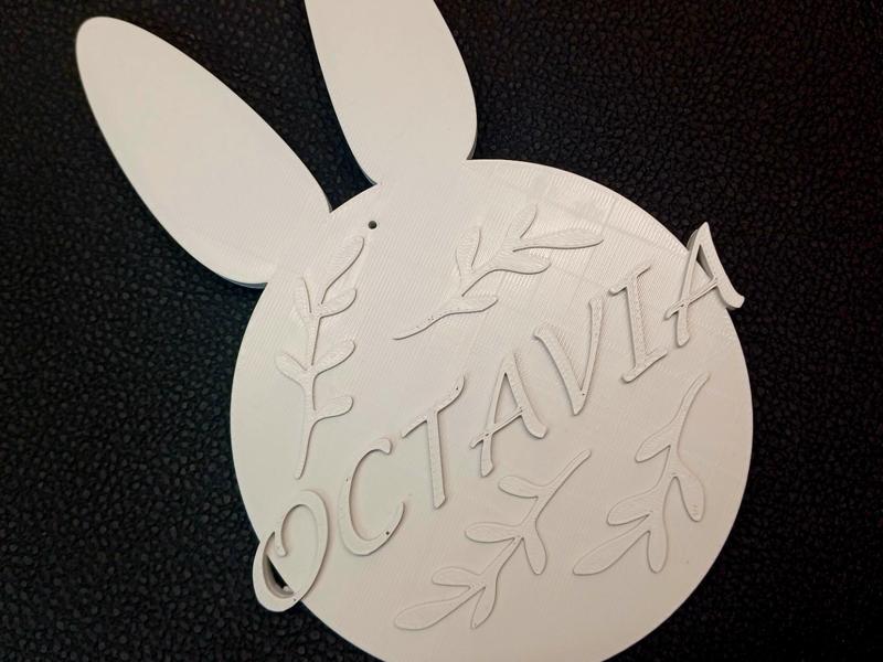 Customizable Easter Ornament