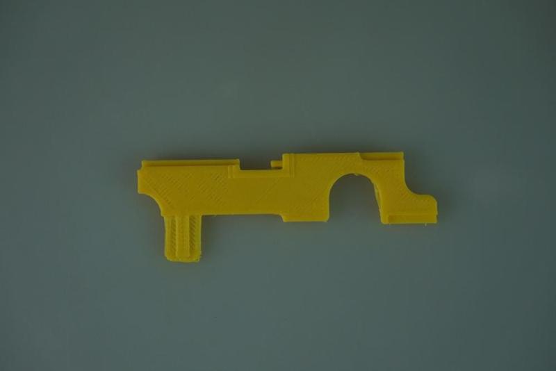 Airsoft Cyma M4 selector plate replacement