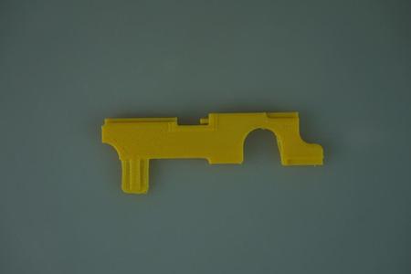Airsoft Cyma M4 selector plate replacement