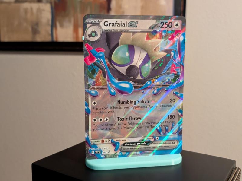 Pokemon Jumbo Oversized Card Stand