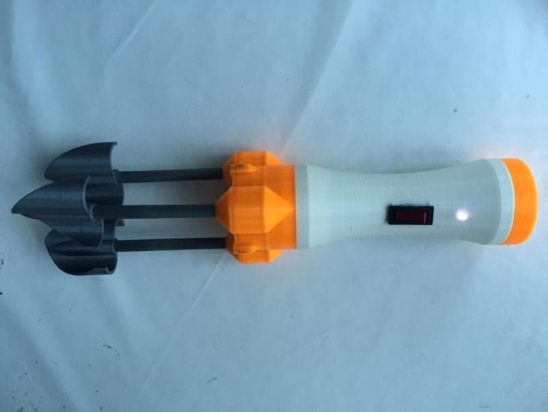 Electric cooking whisk