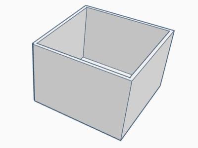 Mini storage container