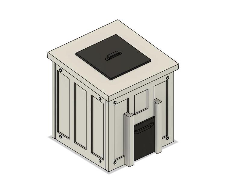 Model Railway Small Coal Bunker