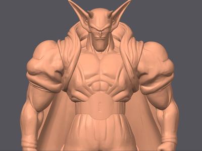 DragonBall Dabura 3D Model 