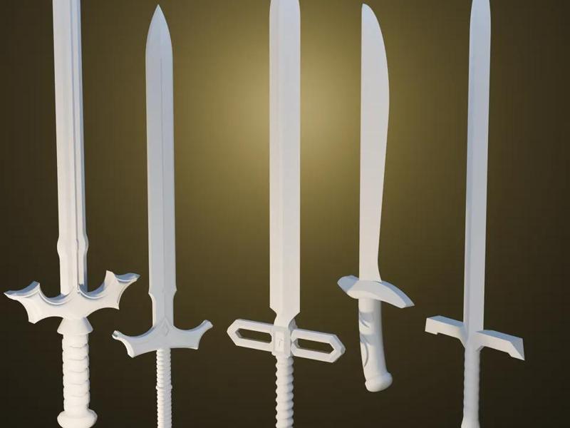 Custom Concept Swords