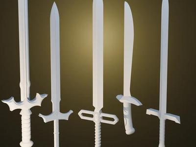 Custom Concept Swords