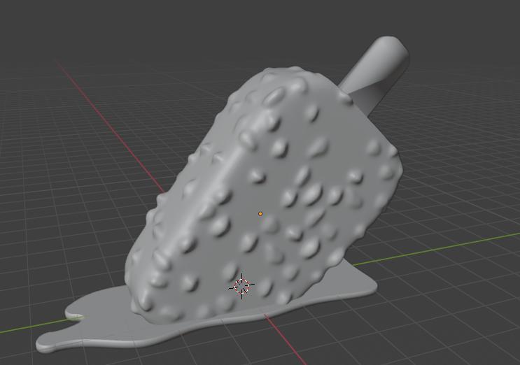 Melted Crispy Ice Cream
