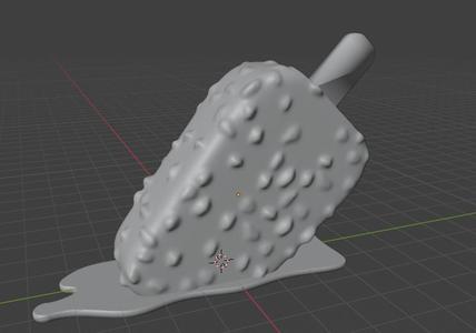 Melted Crispy Ice Cream