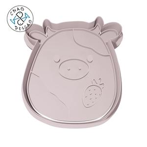 Strawberry Cow  -  Squishmallows - Cookie Cutter - Fondant - Polymer Clay