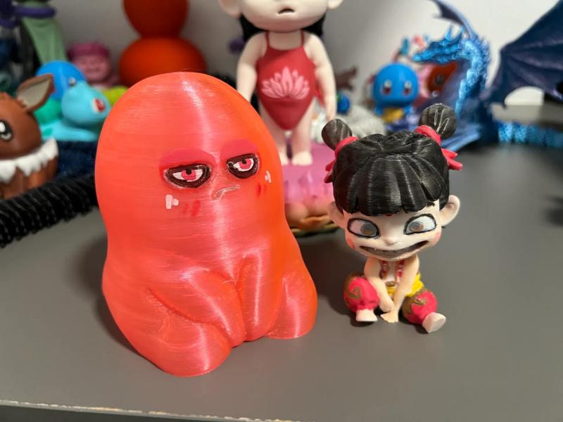 Lotus Root Powder Form Nezha - Hollow Design - Minimal Supports - Nezha 2: The Devil Child Makes Havoc in the Sea NeZha - ppmt version