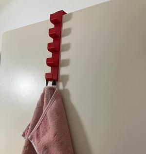 Door hanger with 5 hooks