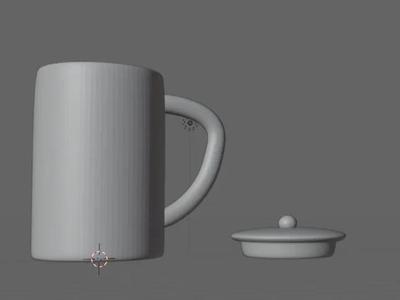 Covered Water Cup