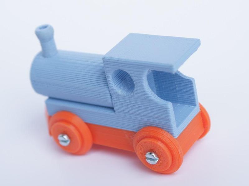 BRIO like Steam Engine - Upgrade and assembled