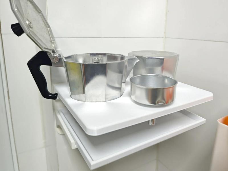 Moka Pot Drip Rack (Wall-Mounted)