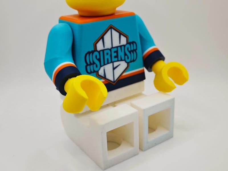 PWHL Brick Man - New York Sirens (500%)