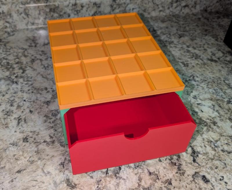 Gridfinity Large 5x4 Organizer Drawer Collection