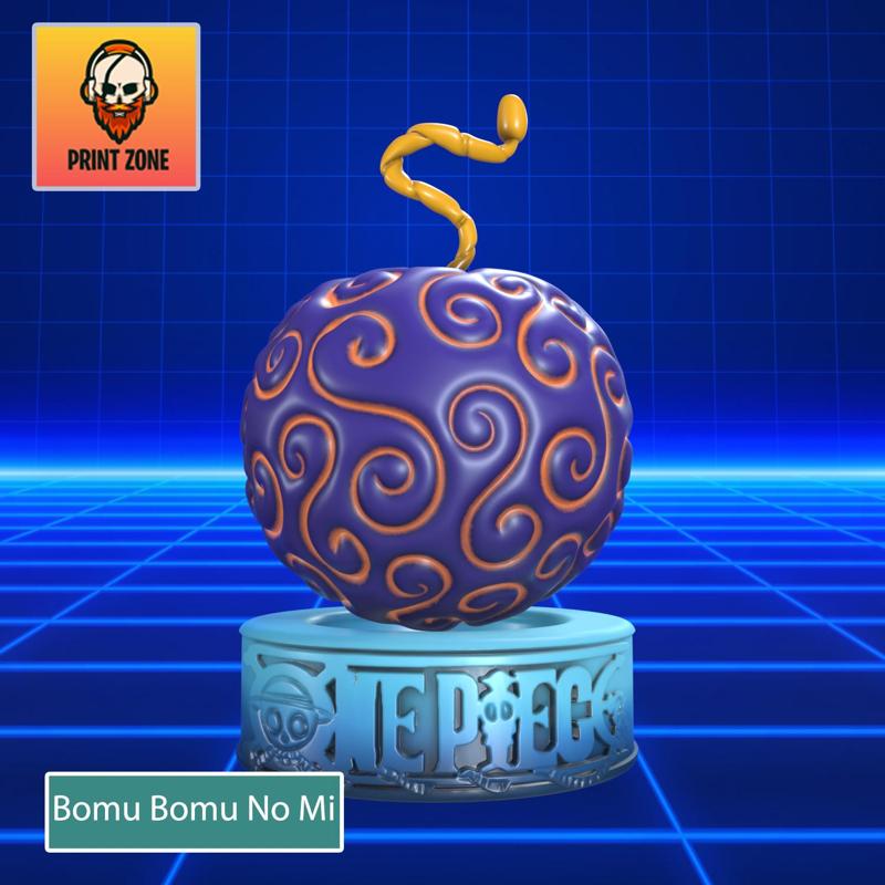 Bomu Bomu No Mi _ Gem (DEVIL FRUIT OF ONE PIECE) .STL FILE