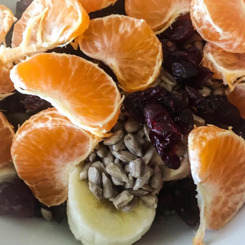 Colored lithophane breakfast fruit