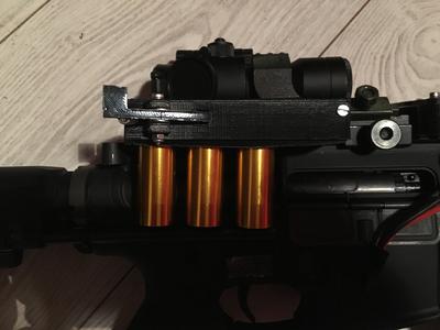 Porte douilles SS6 (ou autres) sur rail